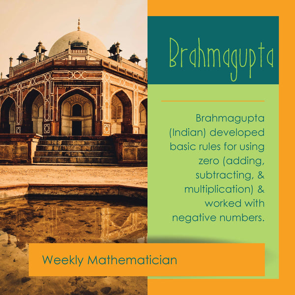 Weekly Mathematician Classroom Kit Brahmagupta
