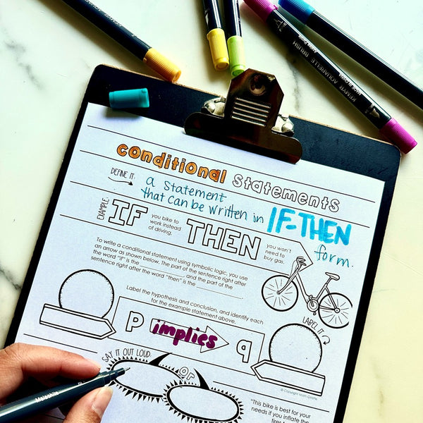 Conditional Statements Doodle Notes