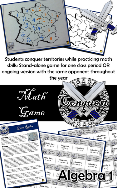 Math Conquest: An Ongoing Algebra Game