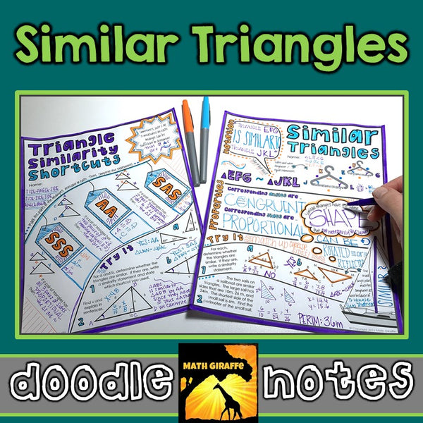 Similar Triangles Doodle Notes