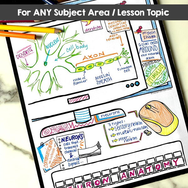 STEM Doodle Note Templates