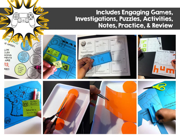 Middle School Pre-Algebra Super Bundle