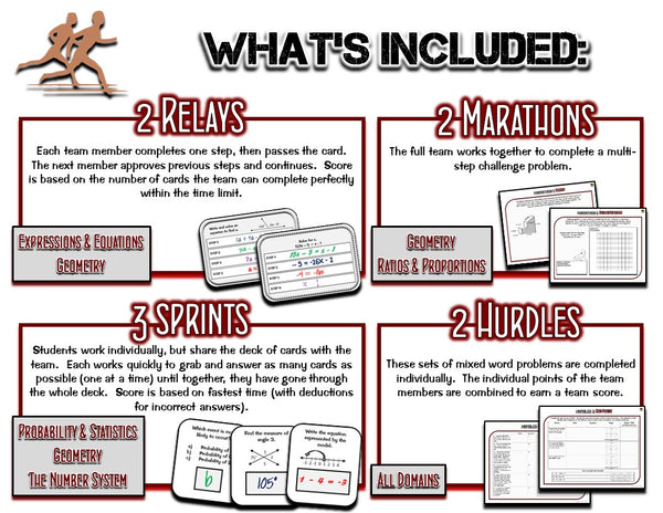7th grade math review tournament Math Giraffe