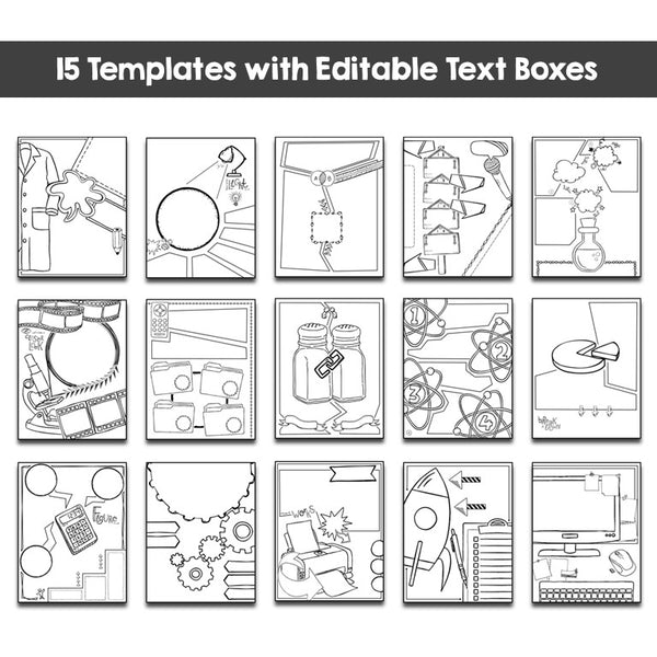 STEM Doodle Note Templates