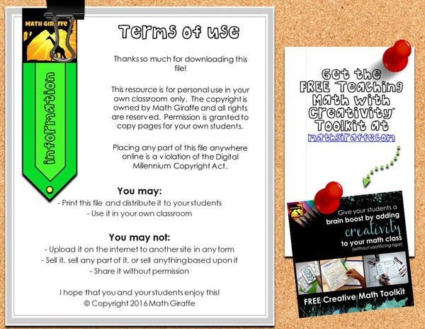 Critical thinking activity game pre-algebra