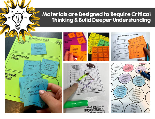 Algebra 1 Super Bundle