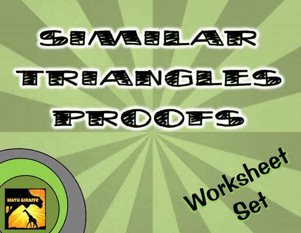 Geometry Proofs Practice Pack proofs