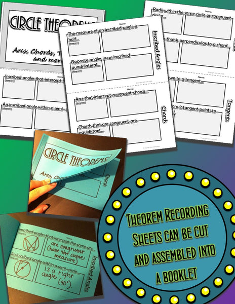 Geometry Discovery Activities circle theorems