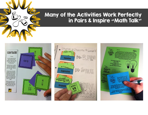 Middle School Pre-Algebra Super Bundle