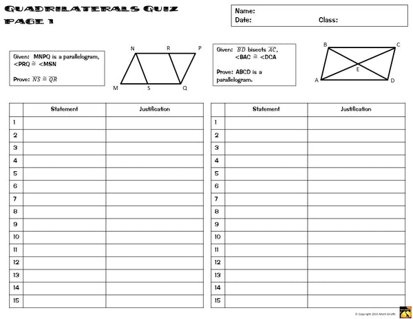 Geometry Proofs Practice Pack proofsGeometry Proofs Practice Pack proofs
