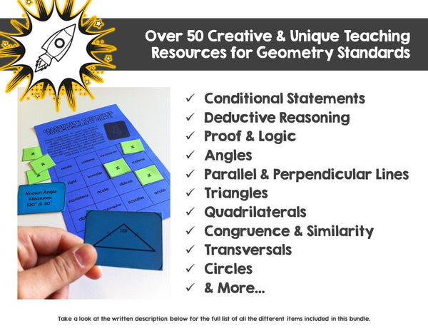 High School Geometry Super Bundle