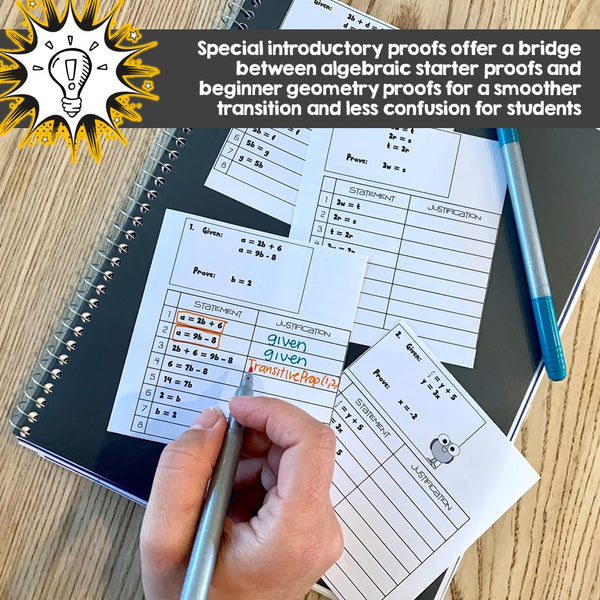 Proofs Full Unit: Teaching 2 Column Geometry Proofs