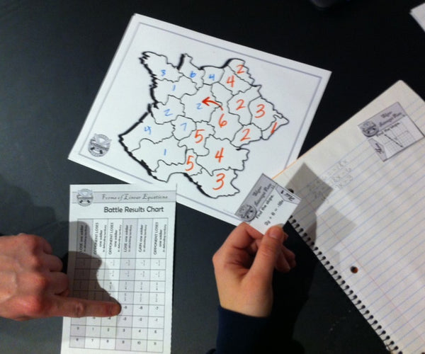 Math Conquest: An Ongoing Algebra Game