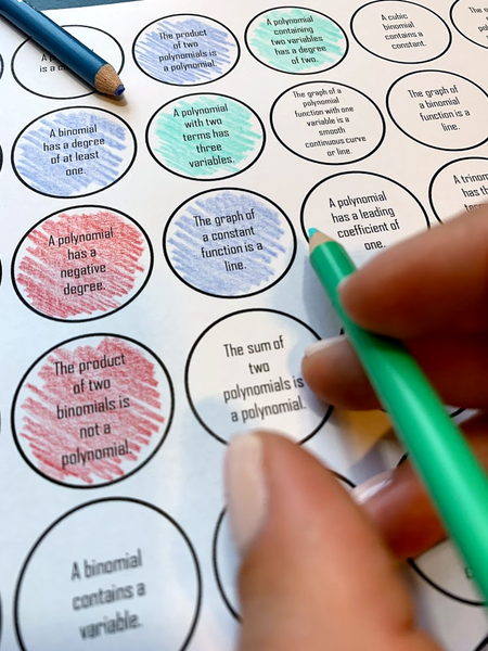 Critical thinking activity game algebra