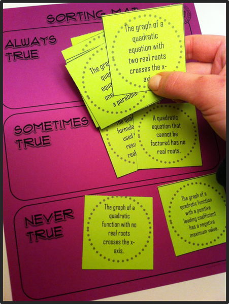 Critical thinking activity game algebra