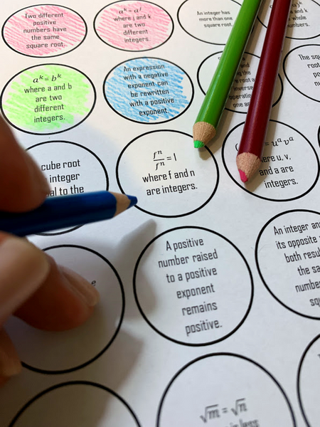 Critical thinking activity game algebra