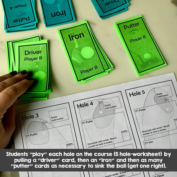 Simplifying Rational Expressions - Golf Game