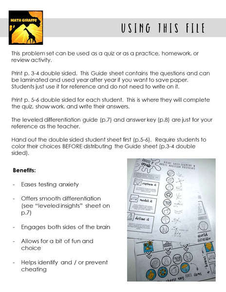 Segment & Angle Addition Postulate Quiz / Practice Activity