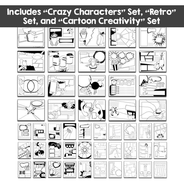 Doodle Note Templates Bundle "B"