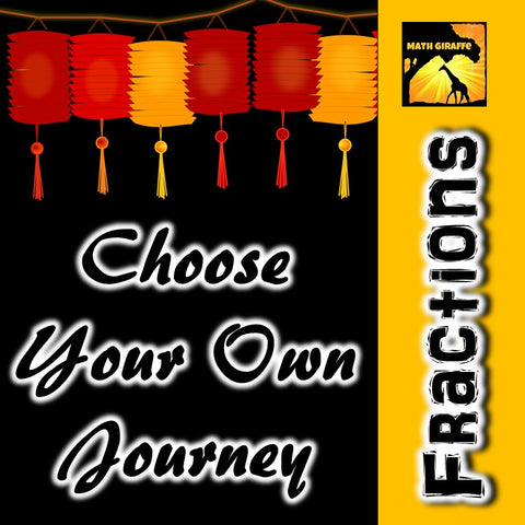 Fractions: "Choose Your Own Journey" Book
