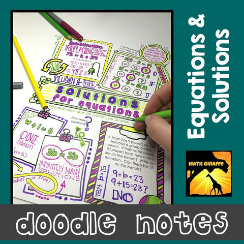 Doodle Notes – Page 3 – Math Giraffe Shop
