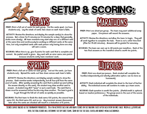 7th grade math review tournament Math Giraffe