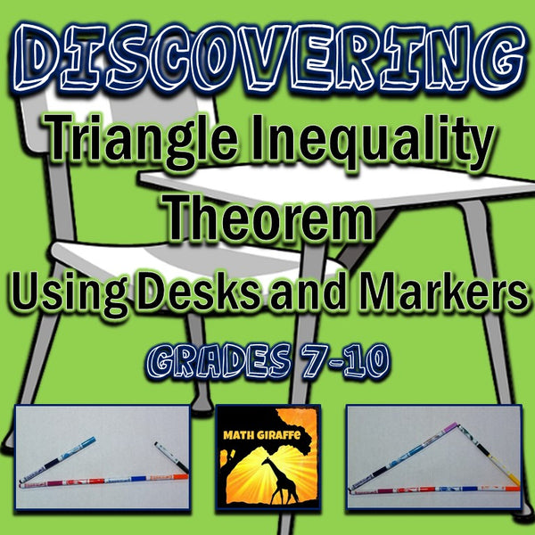Geometry Discovery Activities triangle inequality theorem